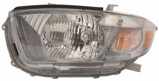 Head Lamp Lh Sport Mdl Usa Built 10/09-8/10 Hq - Toyota Highlander 2010