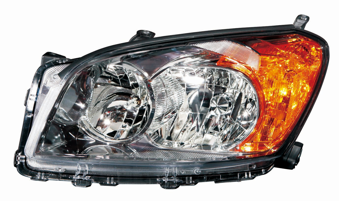 Head Lamp Lh Sport Mdl W/Smoked Lens Usa Built Hq - Toyota Rav4 2009-2012
