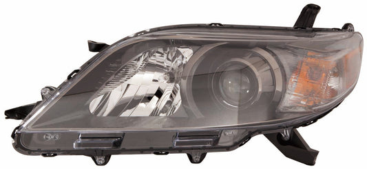 Head Lamp Lh W/Black Bezel Se Model Hq - Toyota Sienna 2011-2014