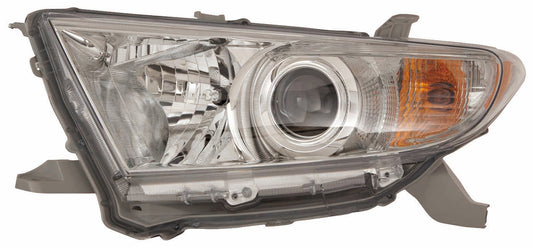 Head Lamp Lh Hq - Toyota Highlander 2011-2013