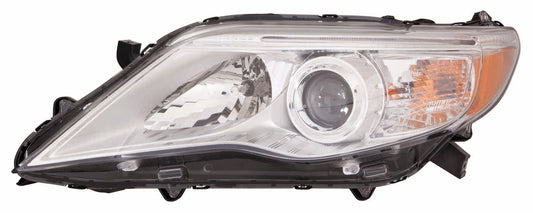Head Lamp Lh Halogen Hq - Toyota Avalon 2005-2012