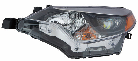 Head Lamp Lh Hq - Toyota Corolla Sedan 2014-2016
