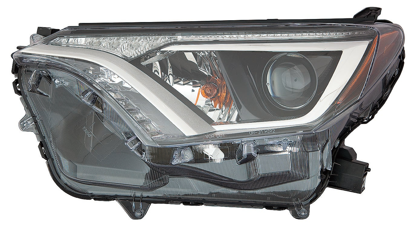 Head Lamp Lh Halogen North America Built - Toyota Rav4 2016-2018