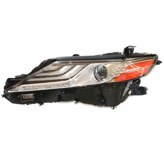 Head Lamp Lh Led Smoke Tint W/O Adaptive Hq - Toyota Camry 2018