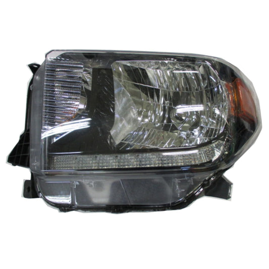 Head Lamp Lh Halogen W/O Smoked Bezel Hq - Toyota Tundra Rwd 2018-2021 | Toyota Tundra 4Wd 2018-2021