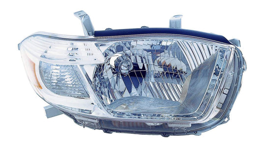 Head Lamp Rh Japan Built Base-Ltd-Se Models Hq - Toyota Highlander 2008-2010