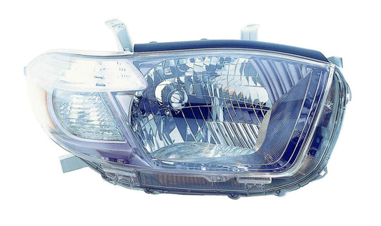 Head Lamp Rh Sport Mdl W/Smoked Lens Hq - Toyota Highlander 2008-2010