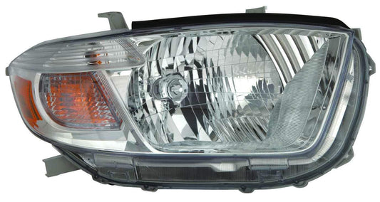 Head Lamp Rh Base/Ltd/Se Mdl Usa Built - Toyota Highlander 2010
