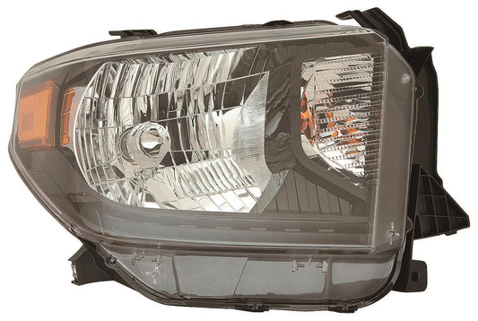 Head Lamp Rh W/Black Bezel W/O Led Running Lamp Hq - Toyota Tundra Rwd 2014-2017 | Toyota Tundra 4Wd 2014-2017