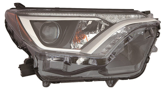Head Lamp Rh Halogen North America Built - Toyota Rav4 2016-2018