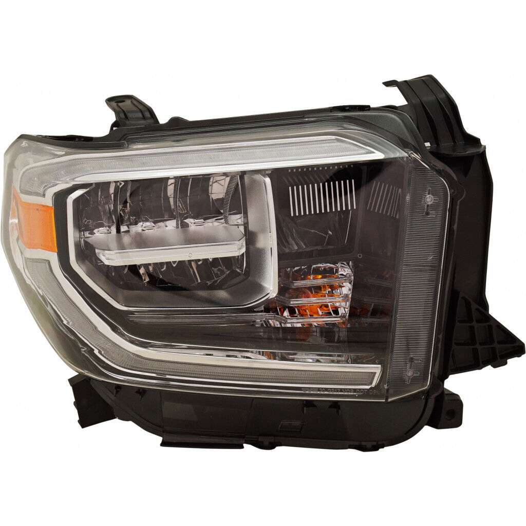 Head Lamp Rh W/Led Drl W/O Smoked Lens - Toyota Tundra Rwd 2018-2021 | Toyota Tundra 4Wd 2018-2021