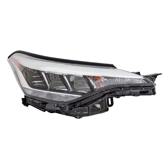 Head Lamp Rh Led W/O Adaptive Lamps W/O Signal Bulps Turkey Built Hq - Toyota Chr 2020-2022
