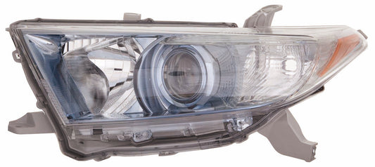 Head Lamp Lh Japan Built Hq - Toyota Highlander Hybrid 2011-2013