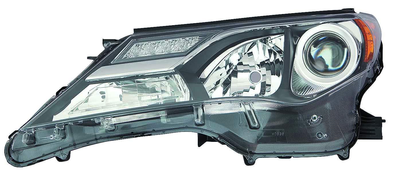 Head Lamp Rh Japan Built Hq - Toyota Rav4 2013-2015