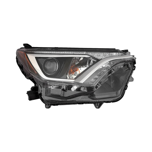 Head Lamp Rh Halogen Japan Built Hq - Toyota Rav4 2016-2018