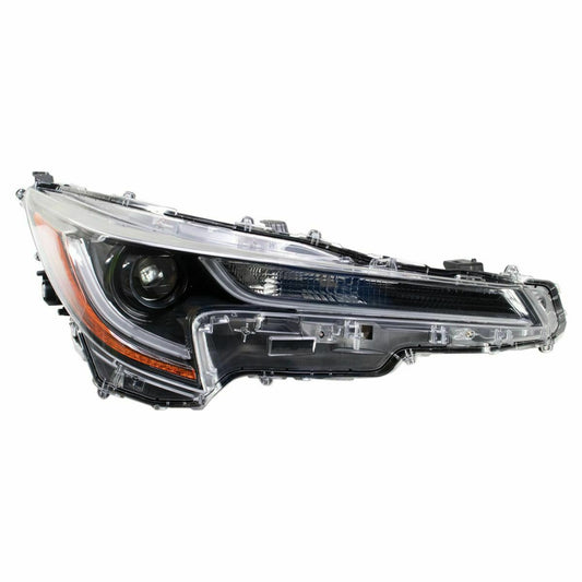 Head Lamp Rh L/Le Usa/Japan Built Lens Housing Hq - Toyota Corolla Sedan 2020-2022