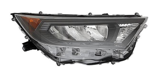 Head Lamp Rh Led W/Black Housing Japan Built Fits Le / Hyb Hq - Toyota Rav4 2019-2024