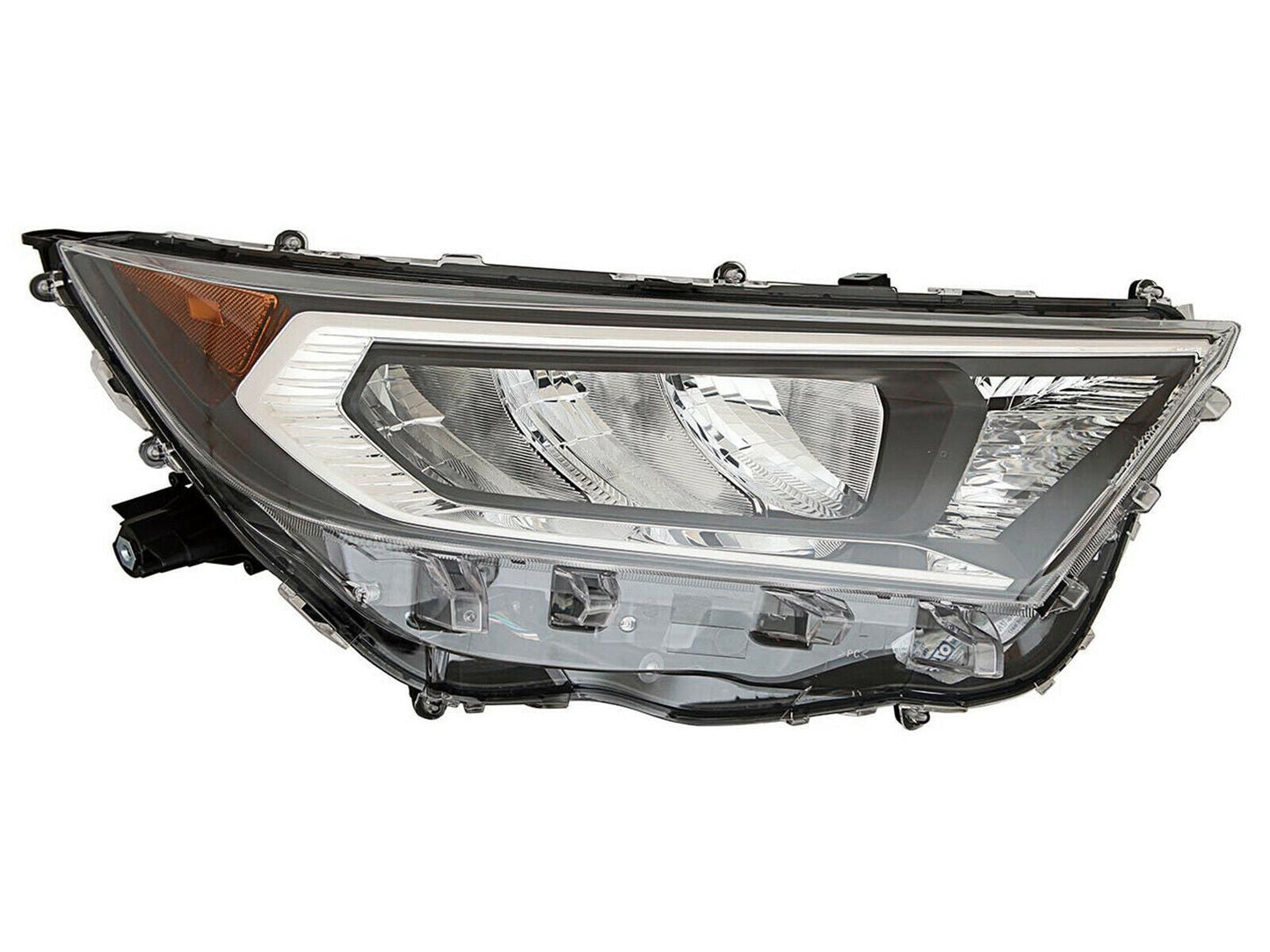 Head Lamp Rh Led W/Chrome Housing Japan Built Hq - Toyota Rav4 2019-2024