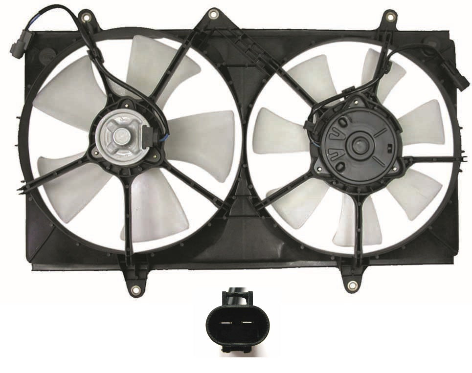 Cooling Fan Assy - Toyota Corolla Sedan 1998-2002