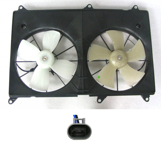 Cooling Fan Assy Dual Fan Assy For V6 W/O Tow Pkg/ For 4Cyl W/Tow Pkg - Toyota Highlander 2001-2007 | Lexus Rx300 1999-2003