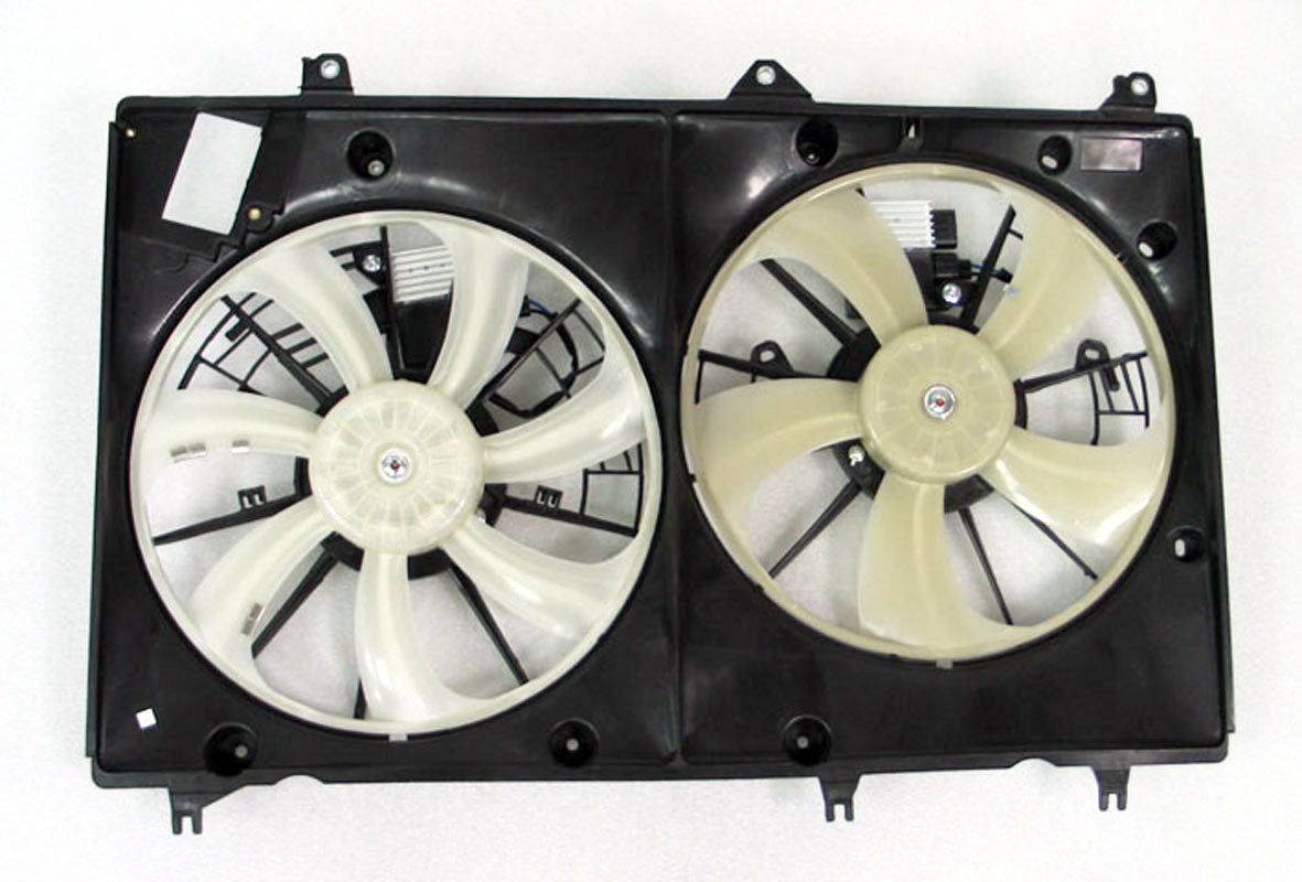 Cooling Fan Assy Hyb W/Dual Controllers - Toyota Highlander 2008-2010