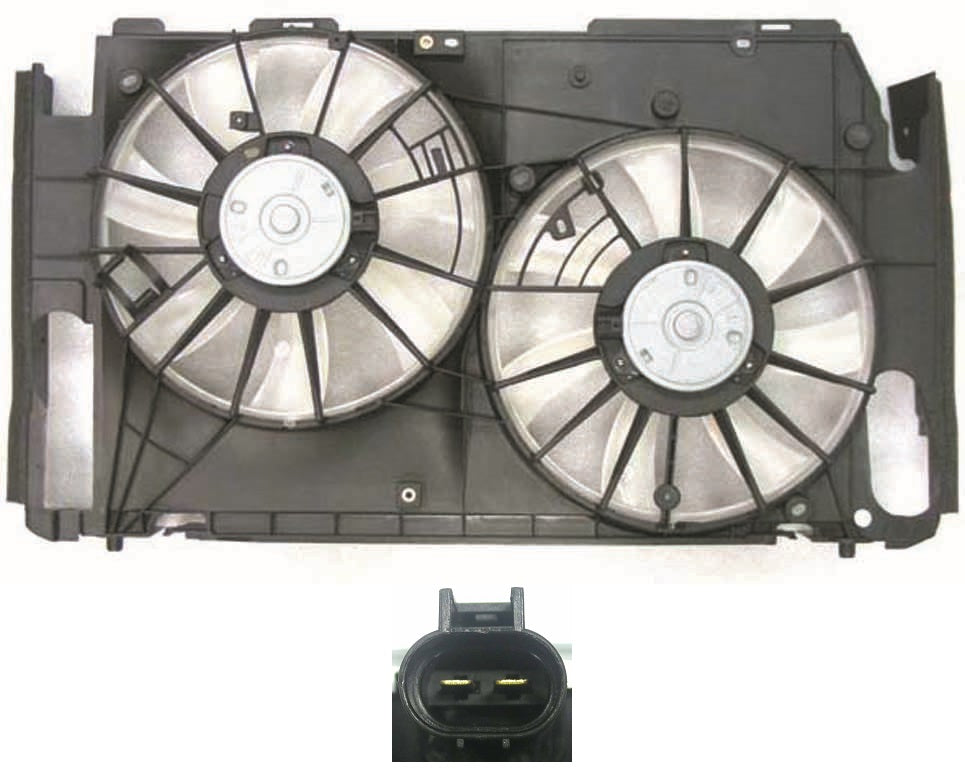 Cooling Fan Assy 2.4L - Toyota Rav4 2006-2012