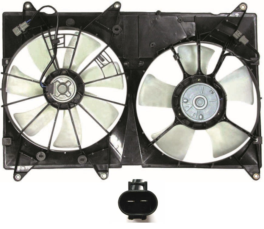 Cooling Fan Assy 4Cyl W/O Towing Pkg - Toyota Highlander 2004-2007