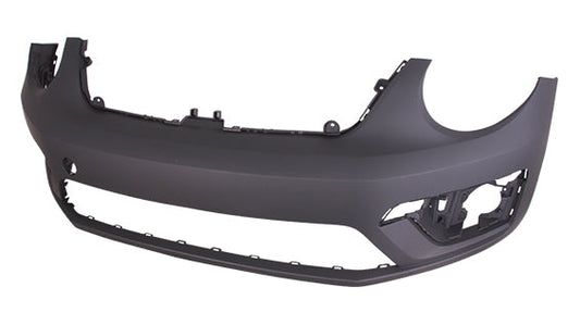 Bumper Fr Primed W/O Sensor R-Line/ All Model 13-16/ All Except Dune Model 17-19 - Volkswagen Beetle 2013-2019