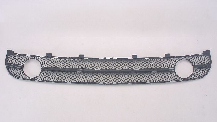 Grille Lower Matte-Black W/Fog Lamp Hole - Volkswagen Beetle 1999-2005