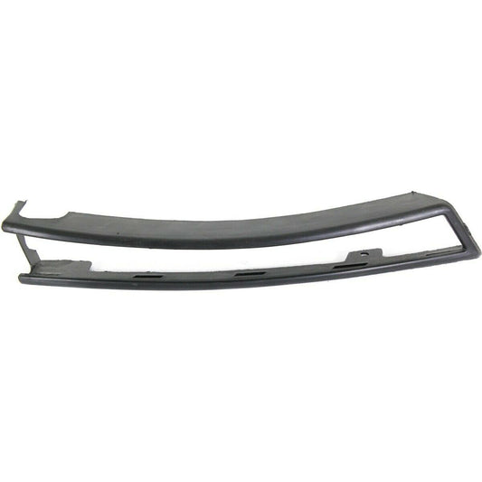 Bumper Moulding Fr Outer Lh (Fits In Fog Hole) Smooth Black - Volkswagen Passat 2006-2010