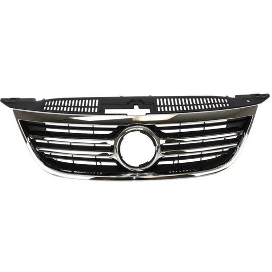 Grille Black W/ Chrome Moulding - Volkswagen Tiguan 2009-2011