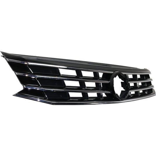 Grille Black/Chrome - Volkswagen Passat (2012-) 2016-2019