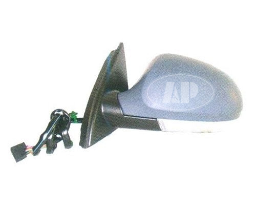 Door Mirror Lh Power Htd W/Puddle Lamp Ptm - Volkswagen Passat 2006-2010