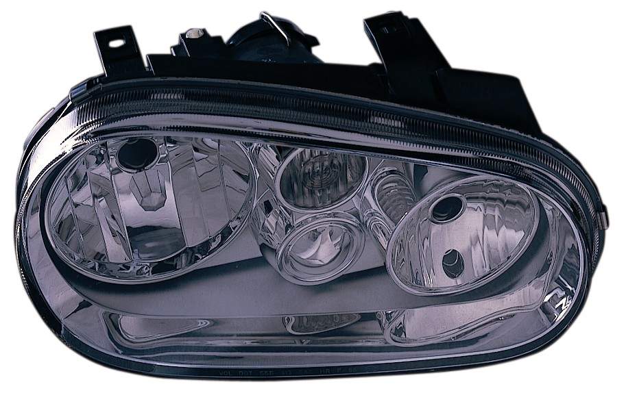 Head Lamp Lh W/O Fog (Chrome Bezel) Hq - Volkswagen Golf (1999-) 1999-2002 | Volkswagen Cabrio 1999-2002