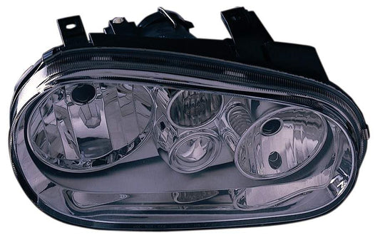 Head Lamp Lh W/O Fog (Chrome Bezel) Hq - Volkswagen Golf (1999-) 1999-2002 | Volkswagen Cabrio 1999-2002
