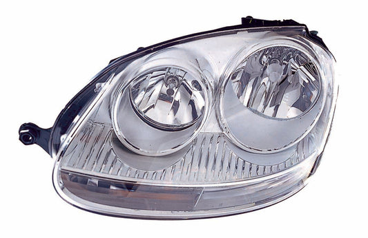 Head Lamp Lh - Volkswagen Jetta (2005-) (Type 5) 2005-2010 | Volkswagen Gti (2006-) 2006-2009 | Volkswagen Rabbit 2006-2009