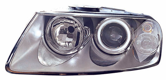 Head Lamp Lh Halogen Hq - Volkswagen Touareg 2004-2007