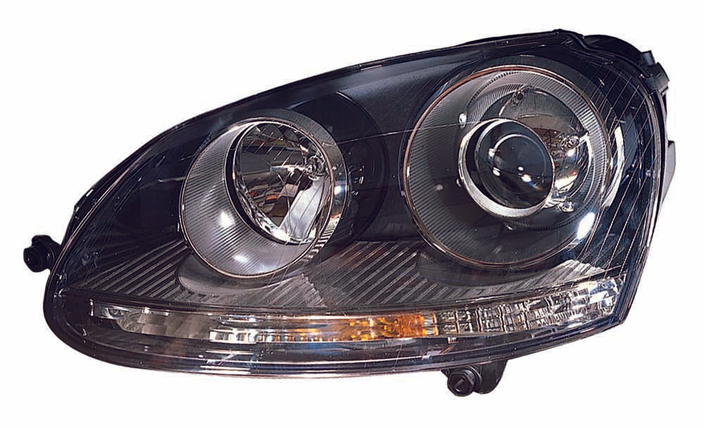 Head Lamp Lh (Xenon) Hq - Volkswagen Jetta (2005-) (Type 5) 2005-2010 | Volkswagen Gti (2006-) 2006-2009 | Volkswagen Rabbit 2006-2009