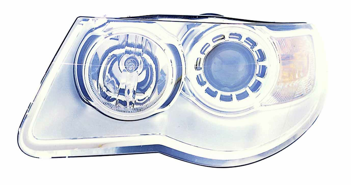 Head Lamp Lh Halogen Hq - Volkswagen Touareg 2007-2010