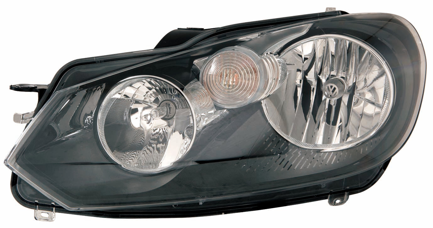 Head Lamp Lh Halogen Hella Type Hq - Volkswagen Gti (2010-) 2010-2014 | Volkswagen Golf (1999-) 2010-2014