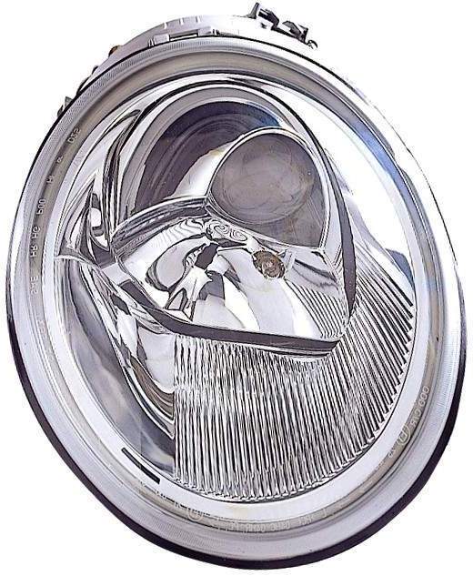 Head Lamp Rh W/Turbo S Model Hq - Volkswagen Beetle 2002-2004
