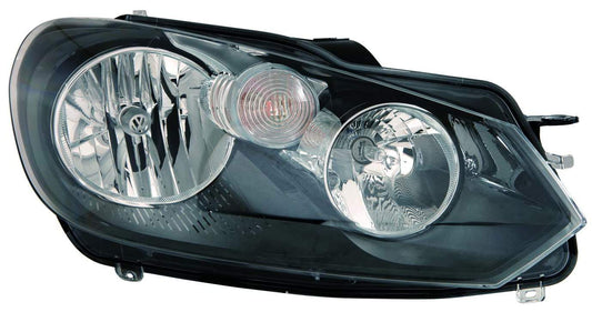 Head Lamp Rh Halogen Hella Type Hq - Volkswagen Gti (2010-) 2010-2014 | Volkswagen Golf (1999-) 2010-2014