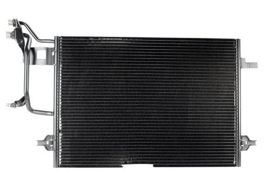 Condenser (4923) W/Threaded Fittings - Audi A4 1996-2002 | Volkswagen Passat 1998-2001