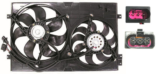 Cooling Fan Assy 1.8/1.9/2.0L - Volkswagen Jetta City (Canada) 2007 | Volkswagen Jetta (1999-05) (Type 4) 1999-2005
