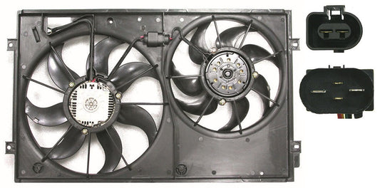 Cooling Fan Assy 2.5L - Volkswagen Jetta (2005-) (Type 5) 2005-2010 | Volkswagen Beetle 2012-2014 | Volkswagen Jetta (2011-) (Type 6) 2011-2015